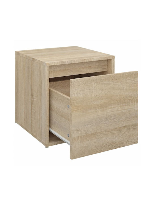 Hocker Für das Wohnzimmer Mit Stauraum Hölzernes Braun 40.5x40x40cm