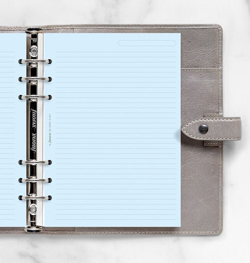 Filofax Ανταλλακτικές Κόλλες A5 Ριγέ Μπλε
