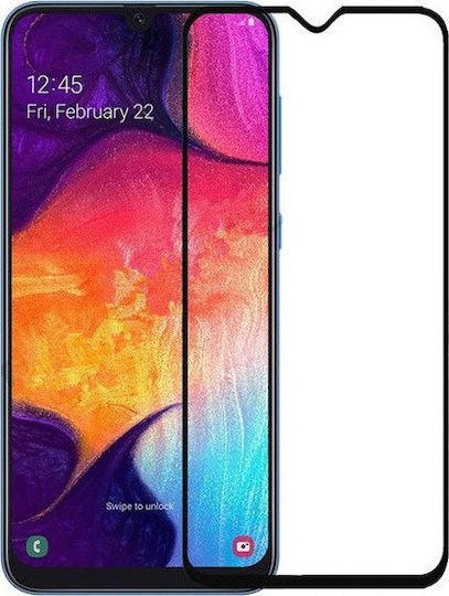 Full Face Tempered Glass Μαύρο (Galaxy A42)