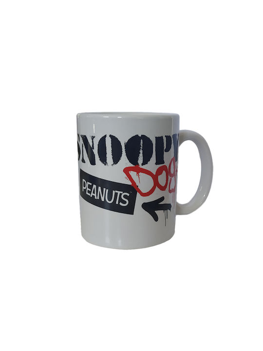 Back Me Up Back me up Peanuts Becher Keramik Mehrfarbig