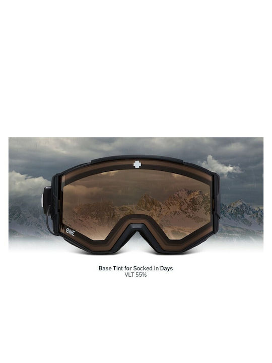 Spy Ace EC Ski & Snowboard Goggles Children with Lens in Braun Color