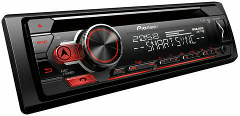 Pioneer Car Radio 1 DIN (Bluetooth/USB)