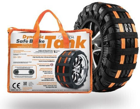 Cartech Dynamic Safe Brake I Снежни одеяла против хлъзгане Голям 2бр