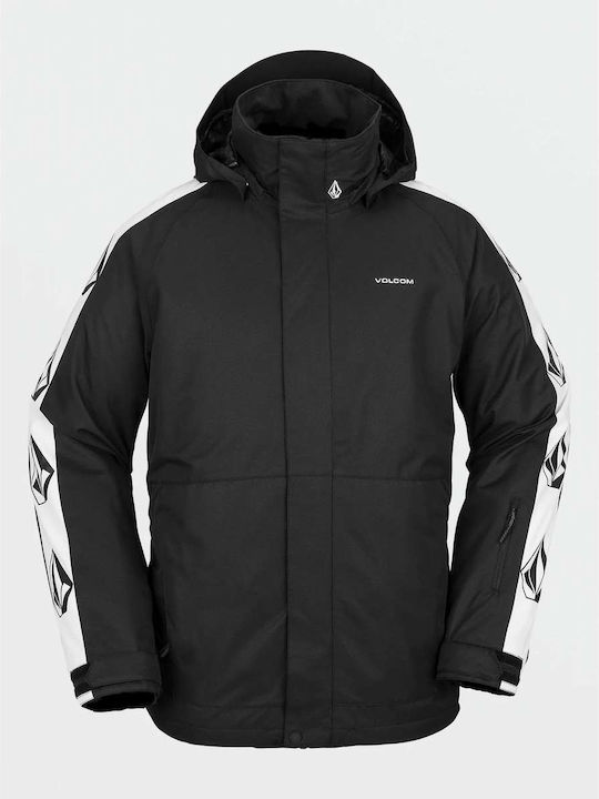 Volcom G0452307-BLK Ανδρικό Μπουφάν για Σκι & Snowboard Μαύρο