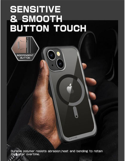 Supcase UB Mag Back Cover Silicone Black (iPhone 14 Plus)
