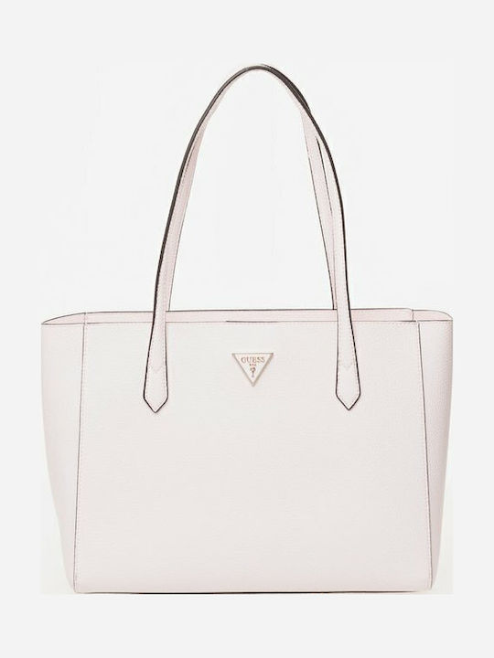 Downtown Chic Turnlock HWVG8385230 Γυναικεία Τσάντα Shopper 'Ωμου Ροζ