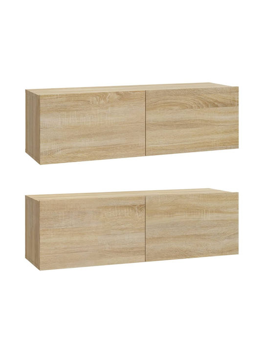 Wohnzimmer TV-Einheit Beige L100xB30xH30cm