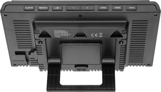 TFA Weather Pro 35.1161.01 Ασύρματος Μετεωρολογικός Σταθμός Ψηφιακός Επιτραπέζιος Μαύρος