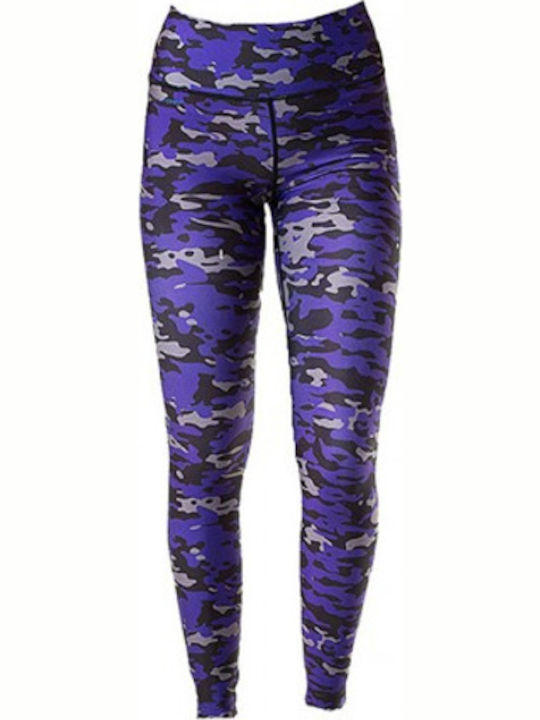 Gravity Tempo 1826103 Purple Women's Long Training Legging High Waisted Purple