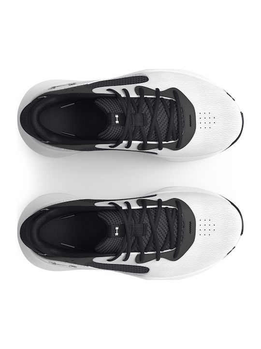 Lockdown 6 Kids Sports Shoes Basketball with Laces White