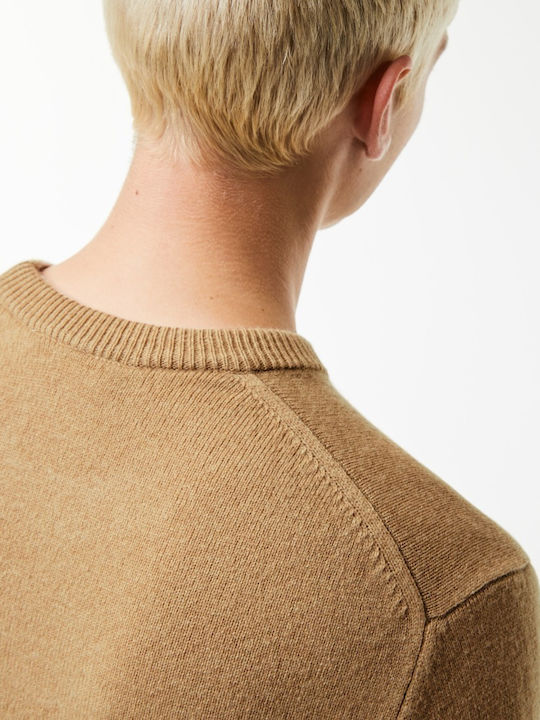 Classic Long Sleeve Sweater Beige
