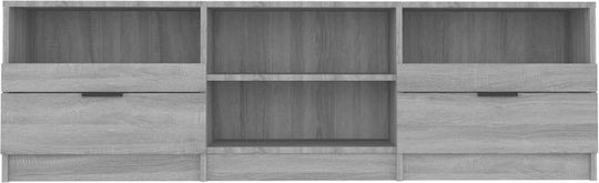 TV-Ständer Grau Sonoma M150xT33,5xH45cm