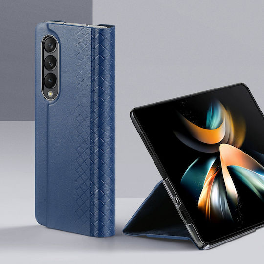 Dux Ducis Bril Портмоне Изкуствена кожа Син (Galaxy Z Fold4)