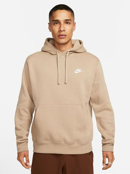 Club Sweatshirt mit Kapuze Beiges