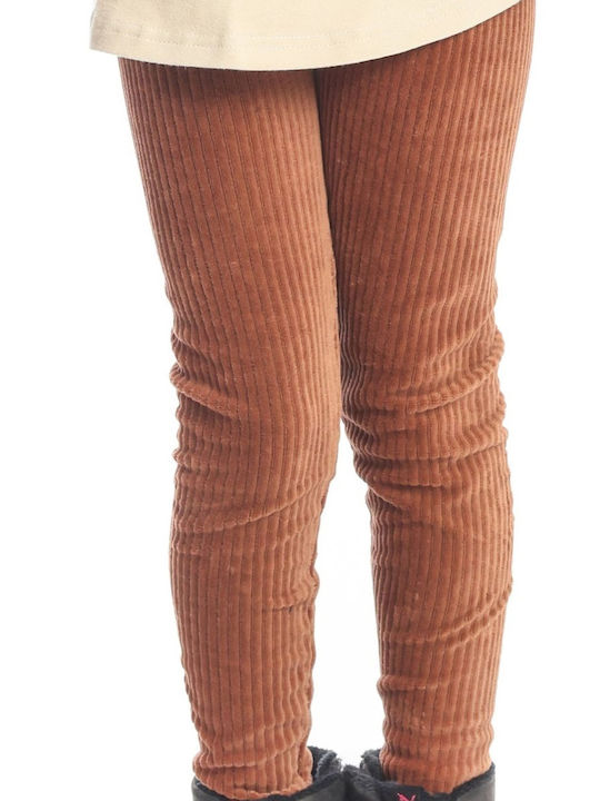 Kinder-Set mit Leggings Winter 2Stück Beige