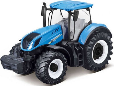 Bburago Tractor New Holland με Εμπρόσθιο Φορτωτή pentru 3++ ani 18-31612