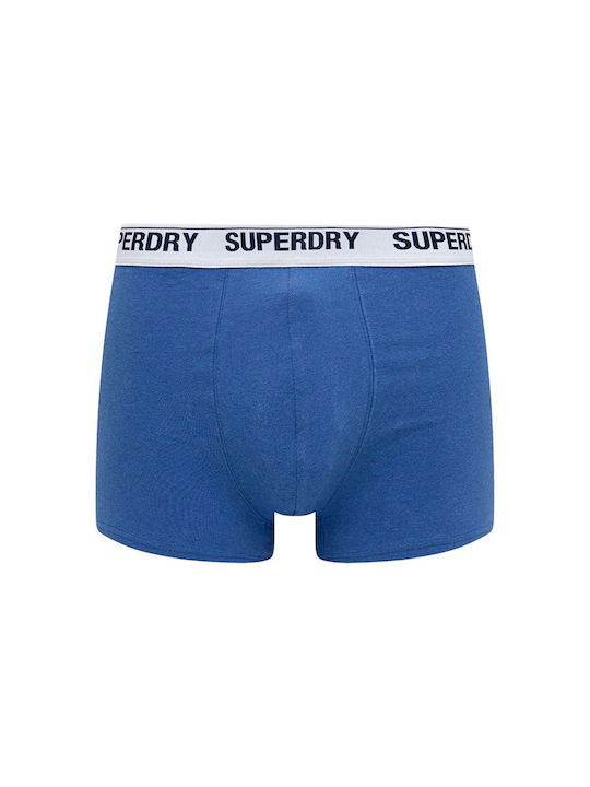 Superdry Herren Boxershorts Mazarine / Electric 2Packung