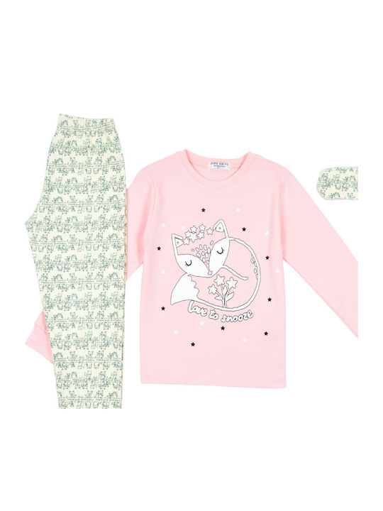 Evita Kids' Pajamas Winter Pink