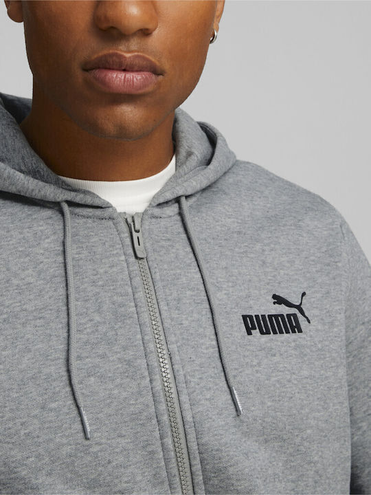 Ess+ Sweatshirt with Hood Gray