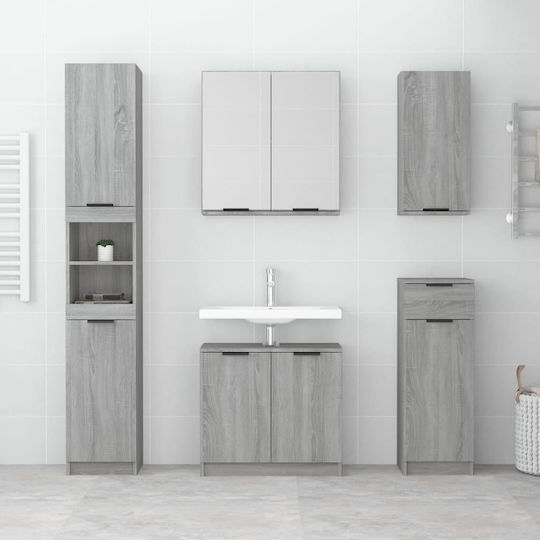 vidaXL Bathroom Cabinet L32xW20xH67cm Sonoma