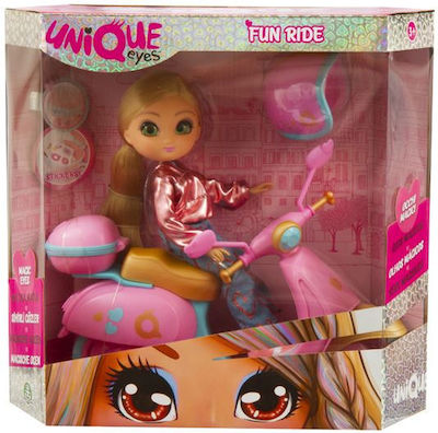 Giochi Preziosi Fun Ride Amy Păpușă Unique Eyes Amy pentru 3++ Ani 25cm.