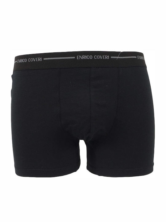 Enrico Coveri Men's Boxer Black