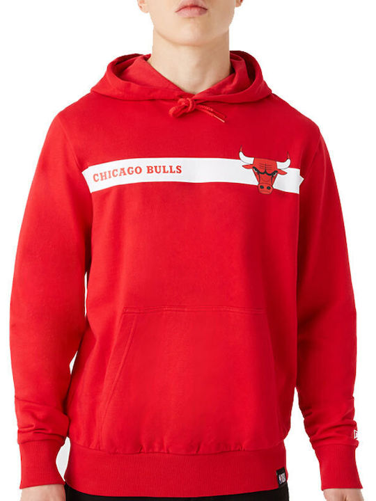 NBA Team Chibul Sweatshirt with Hood Red