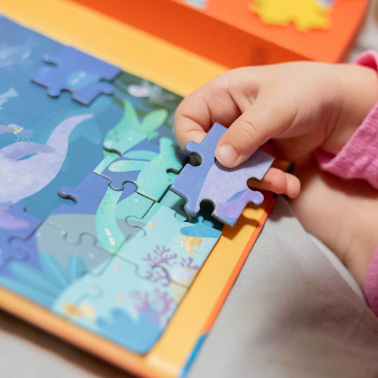 Παιδικό Puzzle Δεινόσαυροι για 3+ Ετών 72pcs Mieredu