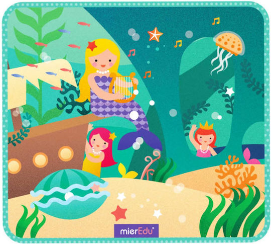 Mieredu Drawing Board Mermaids Πίνακας Γράψε - Σβήσε Διπλής Όψης 34.3x29.7εκ.