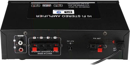 BT-919 Ολοκληρωμένος Ενισχυτής Hi-Fi Stereo 002174 Μαύρος