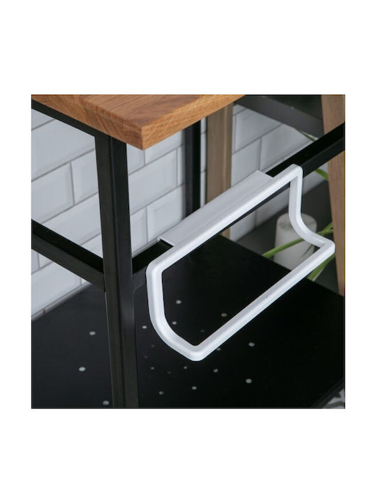 TnS Küchenbügel Metallisch 22,5x9x6cm Weiß