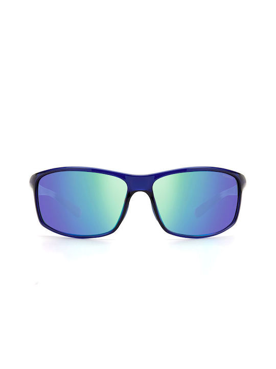 Polaroid Sonnenbrillen mit Blau Rahmen und Grün Polarisiert Spiegel Linse PLD7036/S PJP5Z