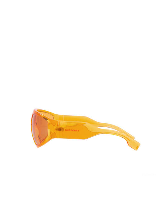 Burberry AUDEN Women's Sunglasses with Orange Plastic Frame and Orange Lens BE4369 4014/7