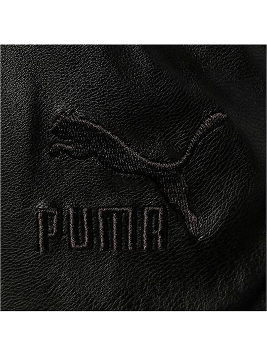 T7 Pantaloni Dama Din Piele Cu Cauciuc În Linie Dreaptă Model Cu Dungi Negru