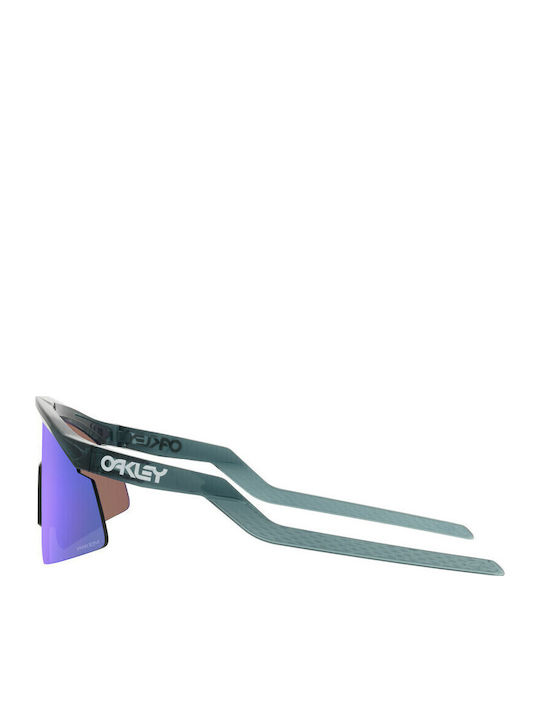 Oakley Hydra Men's Sunglasses with Black Plastic Frame and Purple Lens OO9229-04