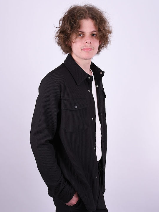 Trouser and shirt set Black