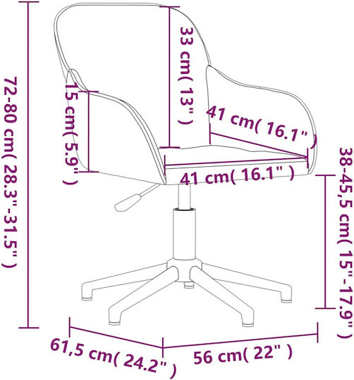 Stühle Speisesaal Gelb 2Stück 56x61x72cm