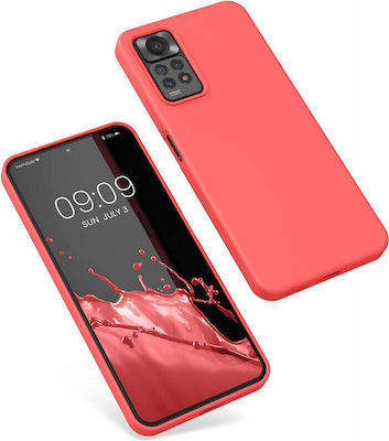 KWmobile Soft Flexible Rubber Back Cover Σιλικόνης Luminous Coral (Redmi Note 11 Pro)