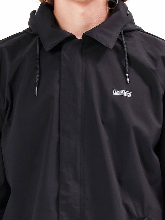 Winter Jacke Parka Wasserdicht Schwarz