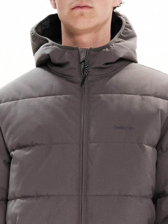 Зимно Мъжко Яке Puffer Каки