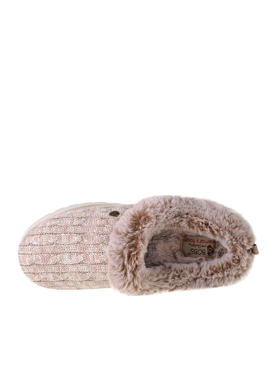 BOBS Keepsakes Ice Angel Κλειστές Γυναικείες Παντόφλες Ροζ