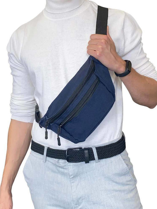 Benzi Magazin online pentru bărbați Bum Bag pentru Talie Albastru