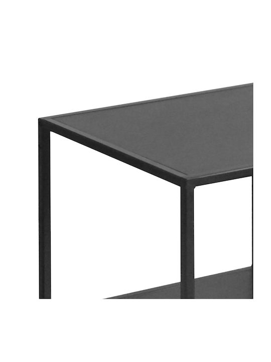 Platz Beistelltisch Bibbiano Schwarz L50xB50xH50cm