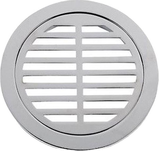 Interflex Σχάρα Δαπέδου με Διάμετρο 120χιλ. Ασημί