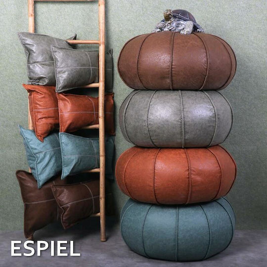 Espiel Espiel Zierkissen Braun 45x45cm