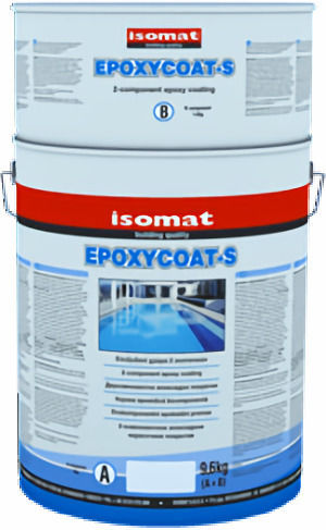 Isomat Pool Paint Epoxycoat-S (Α+Β) Light Blue 9.6kg 040617961