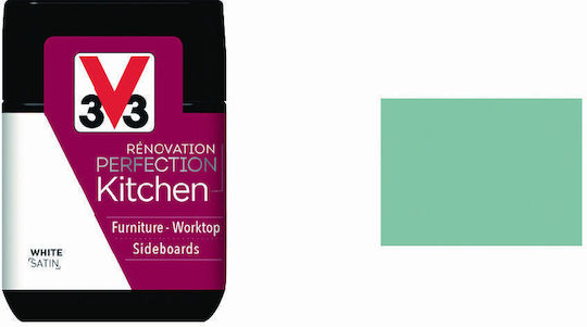 V33 Renovation Perfection Kitchen Χρώμα Agave Green Satin 75ml 118045