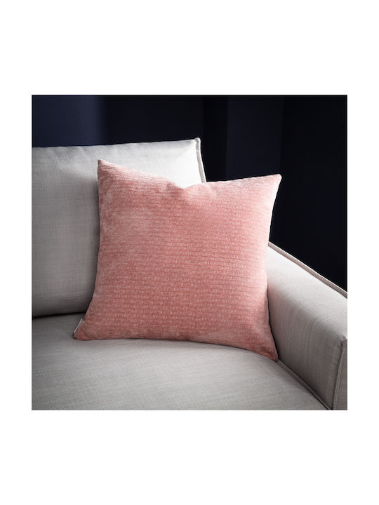 Gofis Home Decorative Pillow Case Valley from Velvet Sweet Pink 421/ 17 50x50cm.