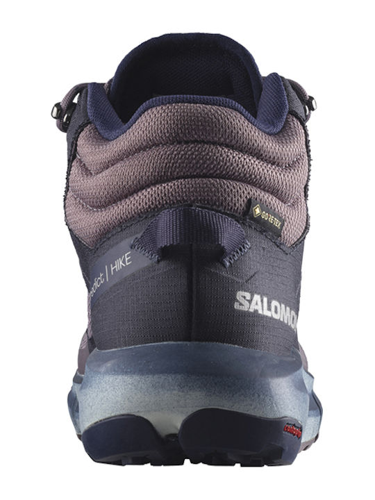 Salomon Hike Gtx Women's Hiking Boots Waterproof with Gore-Tex Membrane Purple