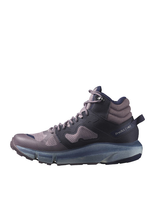 Salomon Hike Gtx Women's Hiking Boots Waterproof with Gore-Tex Membrane Purple
